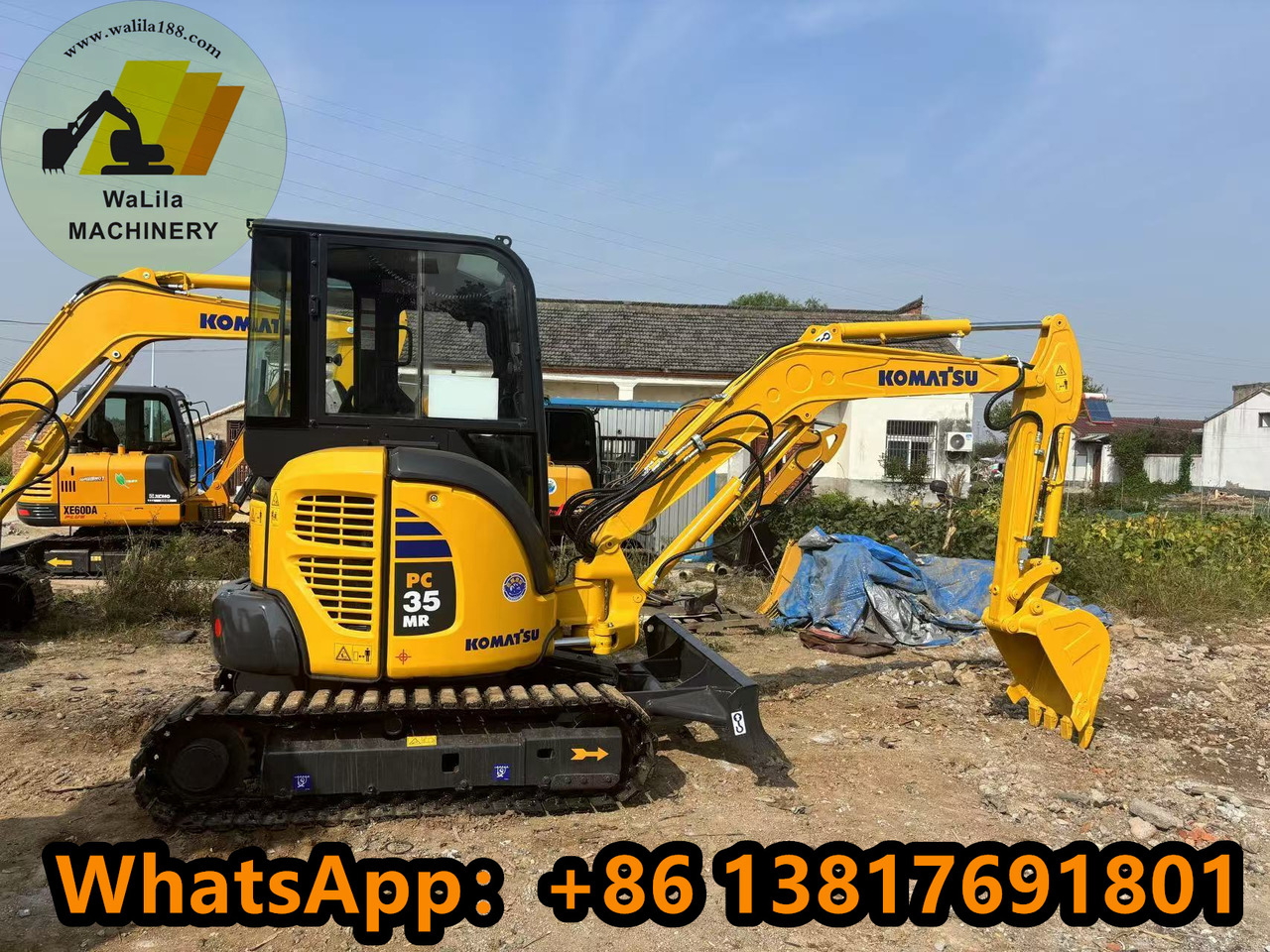 מיני מחפר Komatsu PC 35 MR-3 Komatsu Pc30-35-40-50-55 （good）: תמונה 7