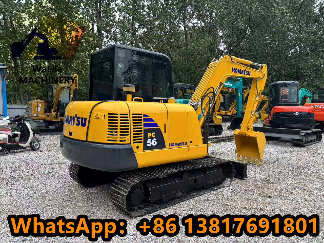 Komatsu PC 56-7 PC56-7 - מיני מחפר: תמונה 5 Komatsu PC 56-7 PC56-7 - מיני מחפר: תמונה 5
