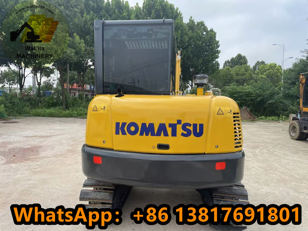 Komatsu PC 56-7 PC56-7 - מיני מחפר: תמונה 5 Komatsu PC 56-7 PC56-7 - מיני מחפר: תמונה 5