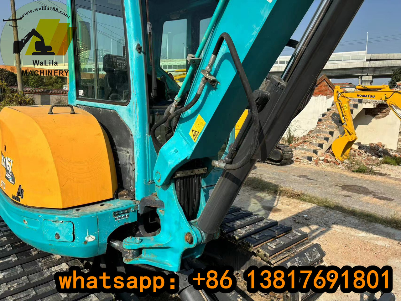 Kubota KX 161 KX161 KX155 KX163 - מיני מחפר: תמונה 3 Kubota KX 161 KX161 KX155 KX163 - מיני מחפר: תמונה 3