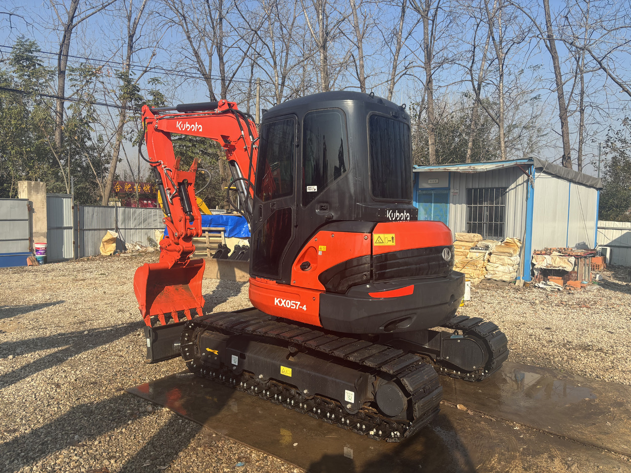 Kubota KX057-4 - מיני מחפר: תמונה 4 Kubota KX057-4 - מיני מחפר: תמונה 4