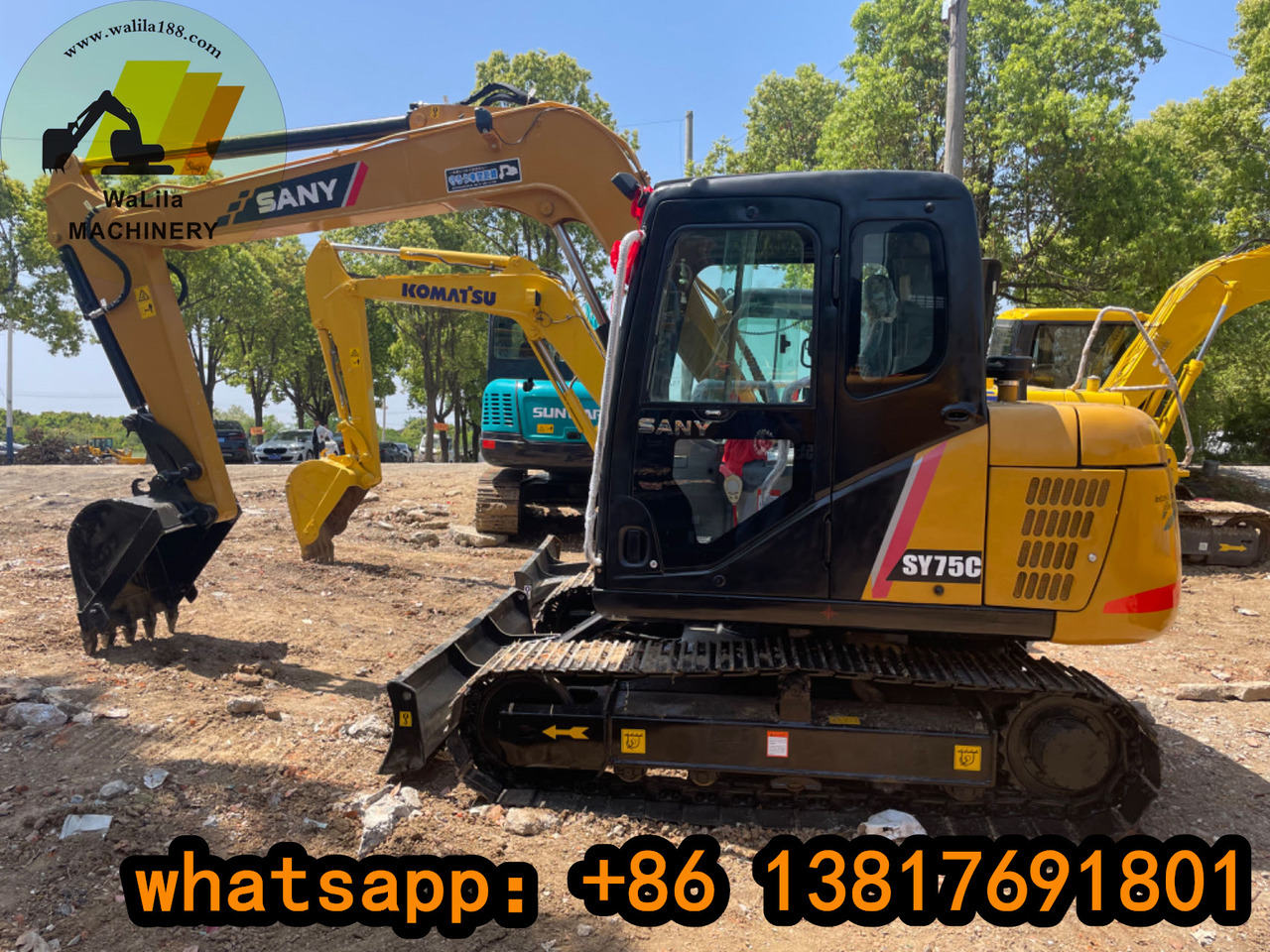SANY SY75 - מיני מחפר: תמונה 1 SANY SY75 - מיני מחפר: תמונה 1