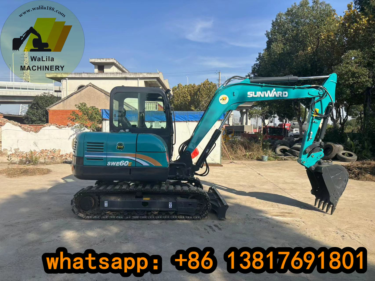 SUNWARD SWE60 SWE70 - מיני מחפר: תמונה 1 SUNWARD SWE60 SWE70 - מיני מחפר: תמונה 1