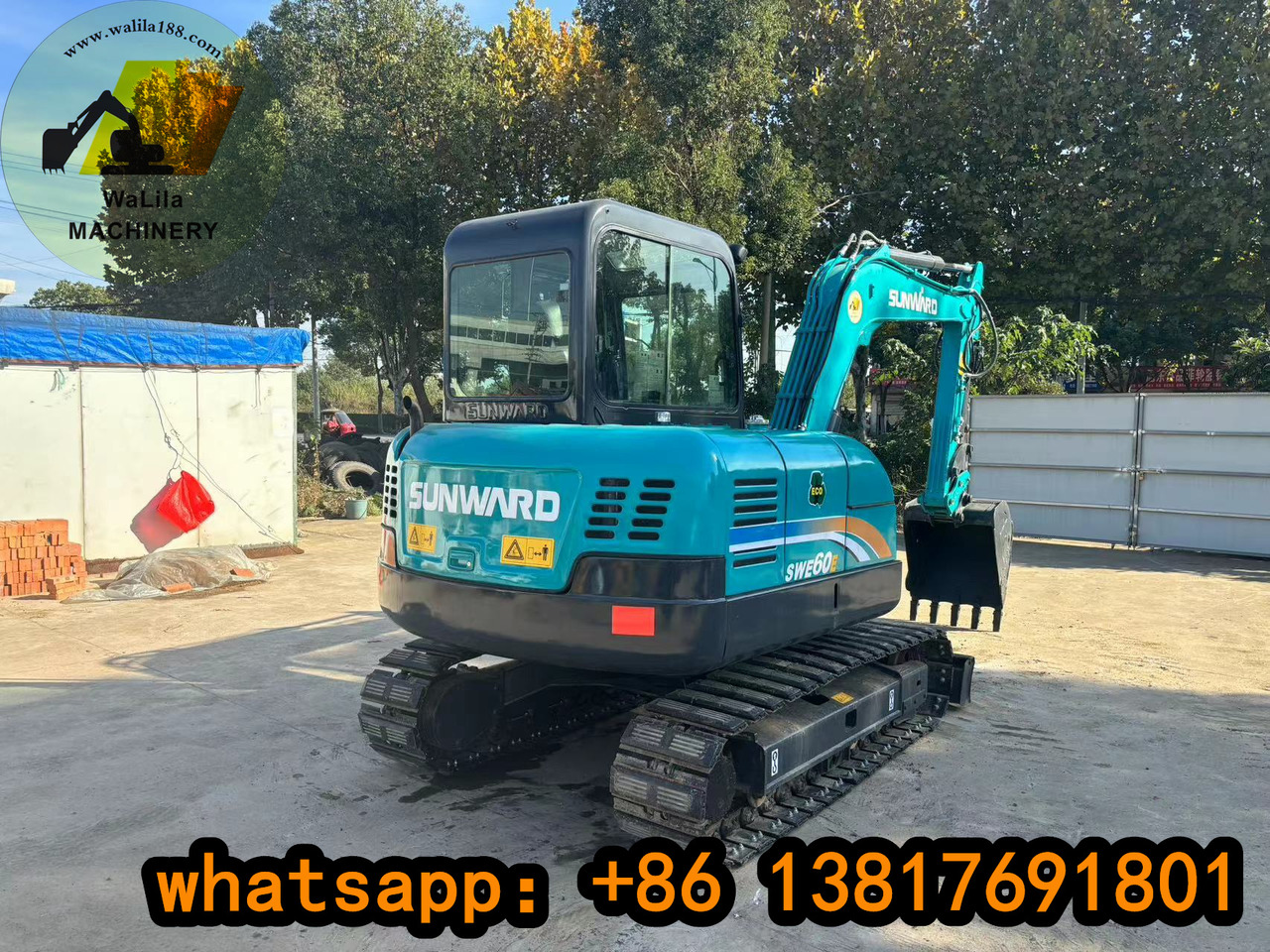 SUNWARD SWE60E - מיני מחפר: תמונה 4 SUNWARD SWE60E - מיני מחפר: תמונה 4