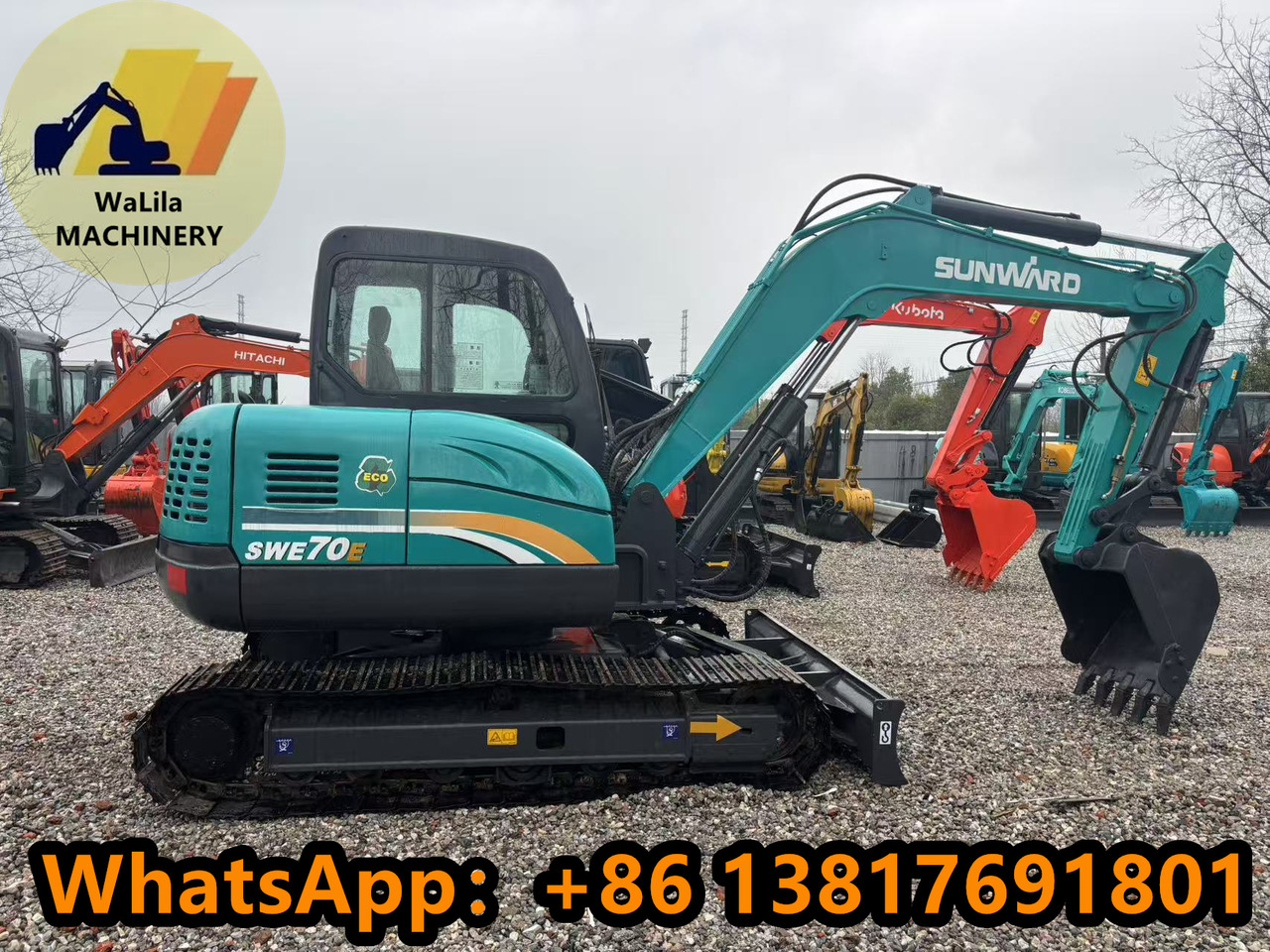 SUNWARD SWE70 - מיני מחפר: תמונה 4 SUNWARD SWE70 - מיני מחפר: תמונה 4