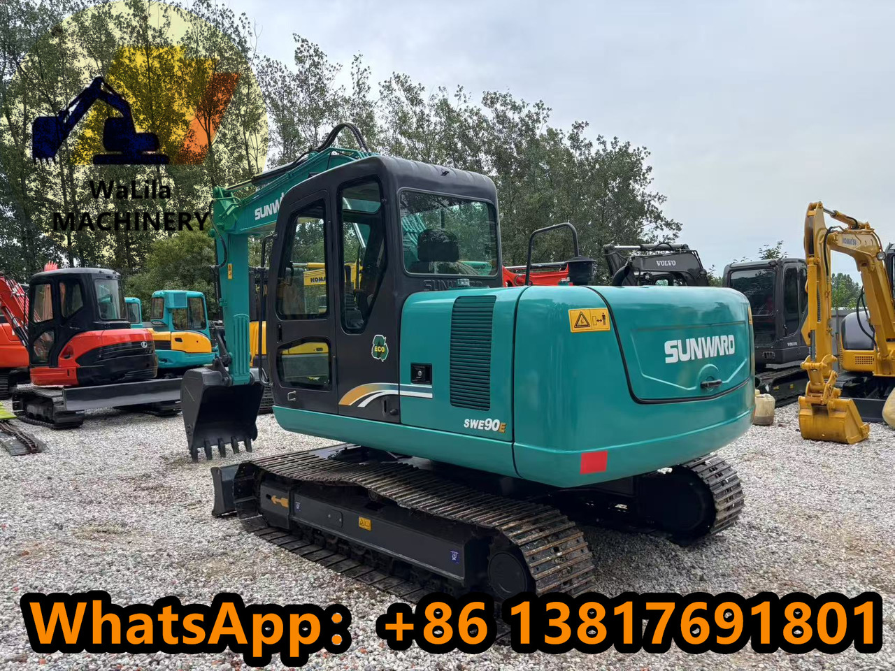 SUNWARD swe90 - מיני מחפר: תמונה 2 SUNWARD swe90 - מיני מחפר: תמונה 2