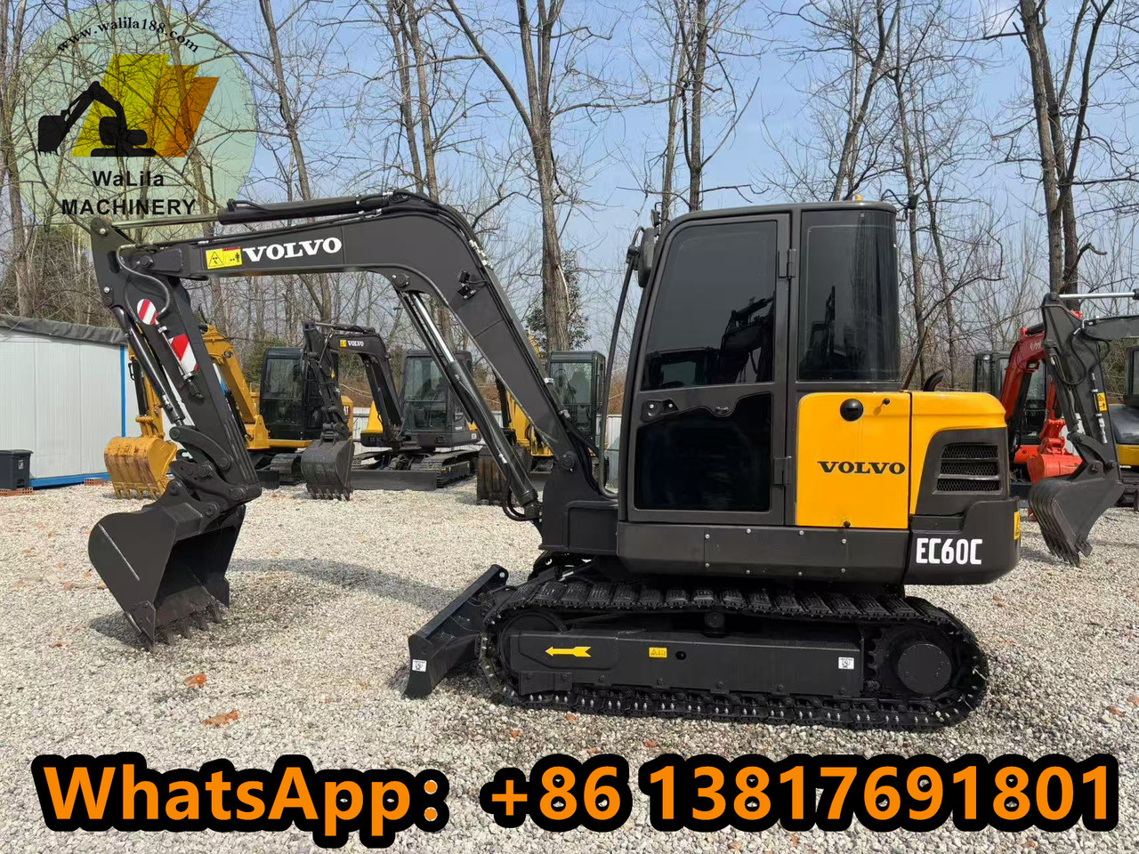 VOLVO EC60 - מיני מחפר: תמונה 3 VOLVO EC60 - מיני מחפר: תמונה 3