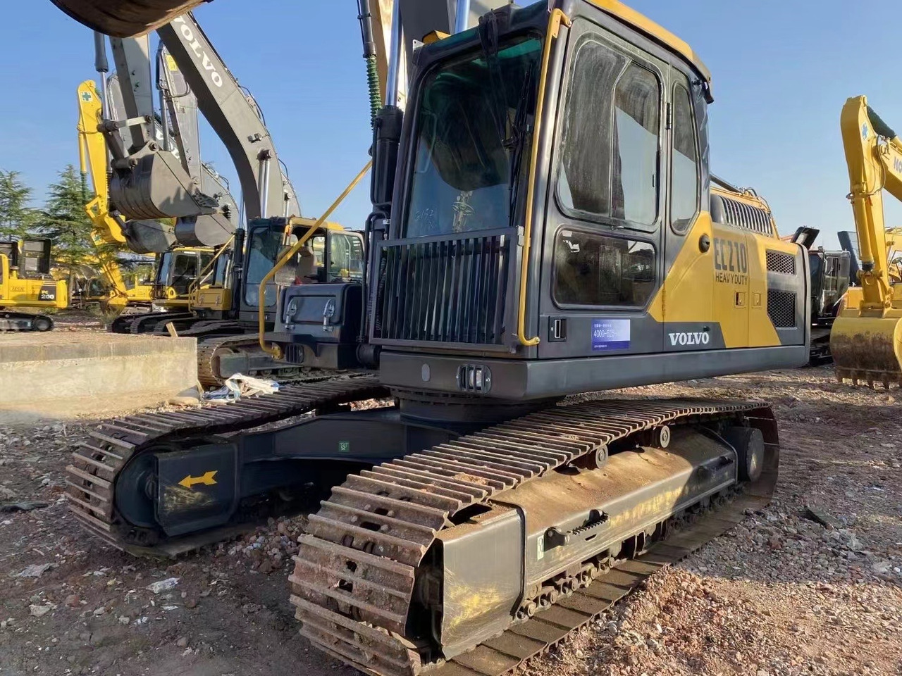 Volvo EC 210 Volvo 210 Ec240 - מחפר סורק: תמונה 4 Volvo EC 210 Volvo 210 Ec240 - מחפר סורק: תמונה 4