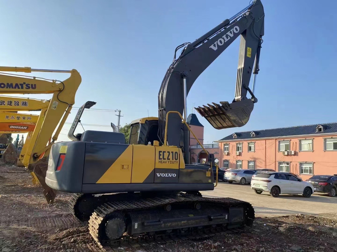 Volvo EC 210 Volvo 210 Ec240 - מחפר סורק: תמונה 3 Volvo EC 210 Volvo 210 Ec240 - מחפר סורק: תמונה 3