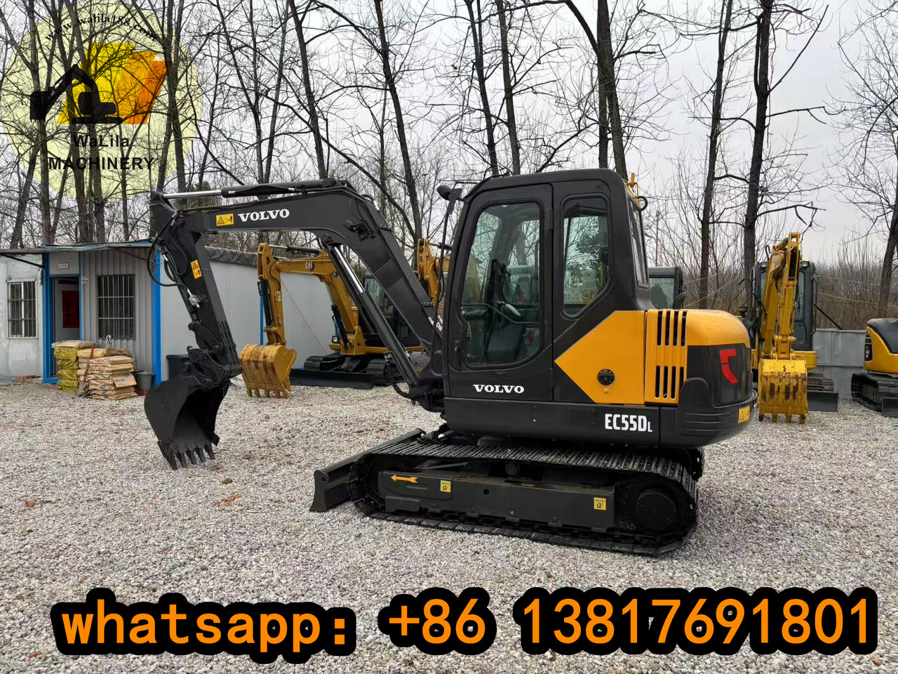 Volvo EC55D - מיני מחפר: תמונה 2 Volvo EC55D - מיני מחפר: תמונה 2