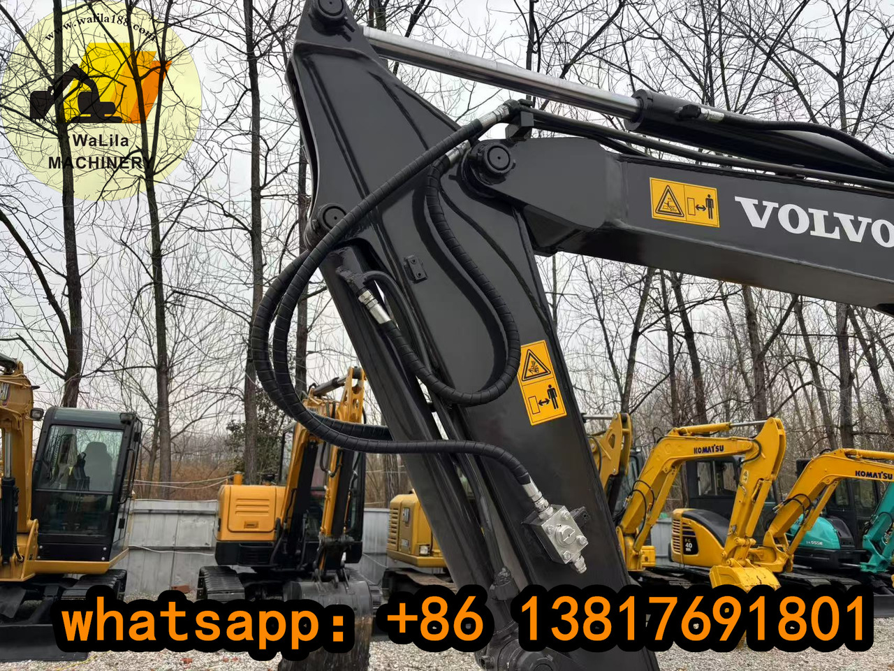 Volvo EC55D - מיני מחפר: תמונה 5 Volvo EC55D - מיני מחפר: תמונה 5