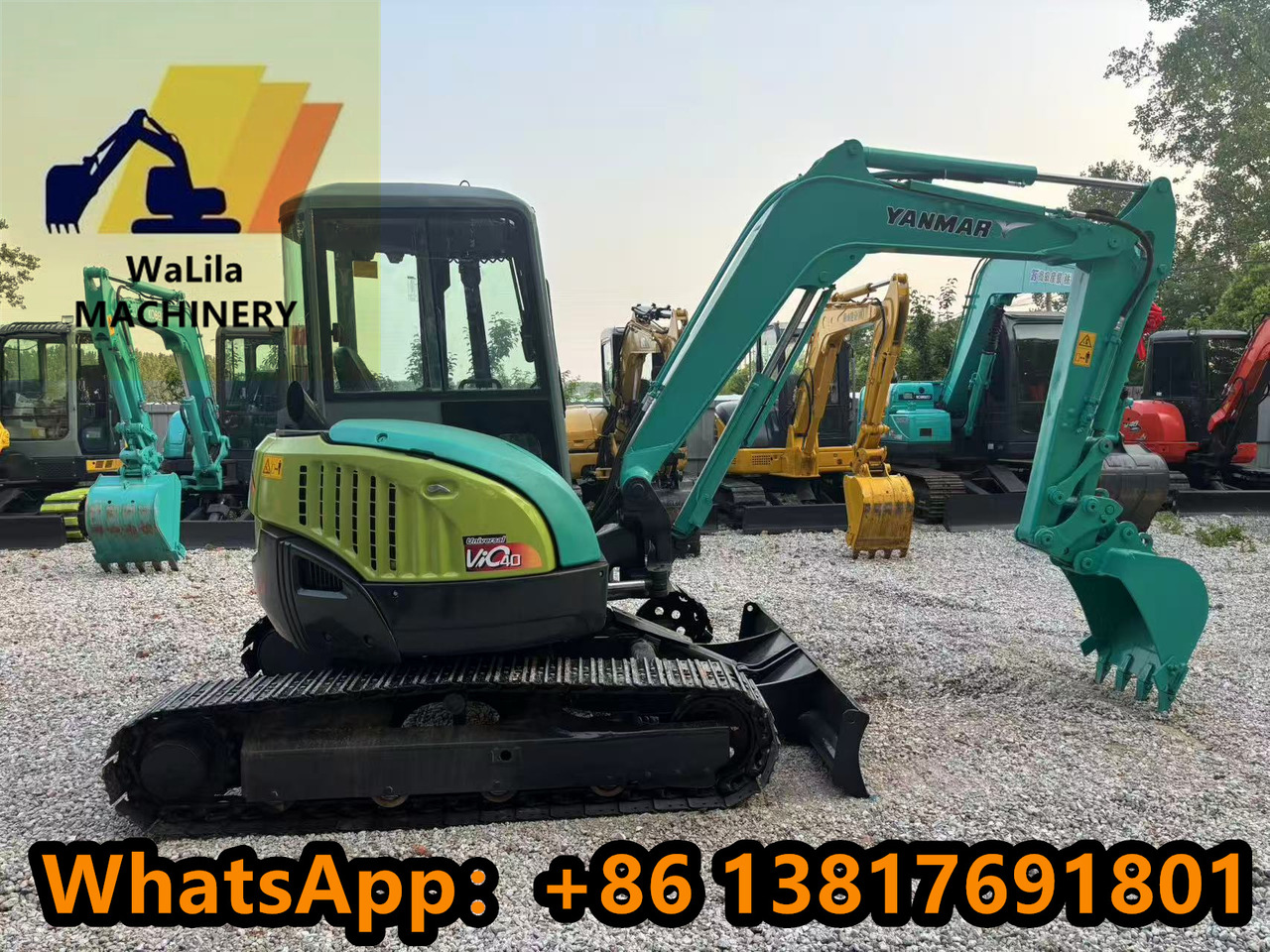 YANMAR VIO40 - מיני מחפר: תמונה 1 YANMAR VIO40 - מיני מחפר: תמונה 1