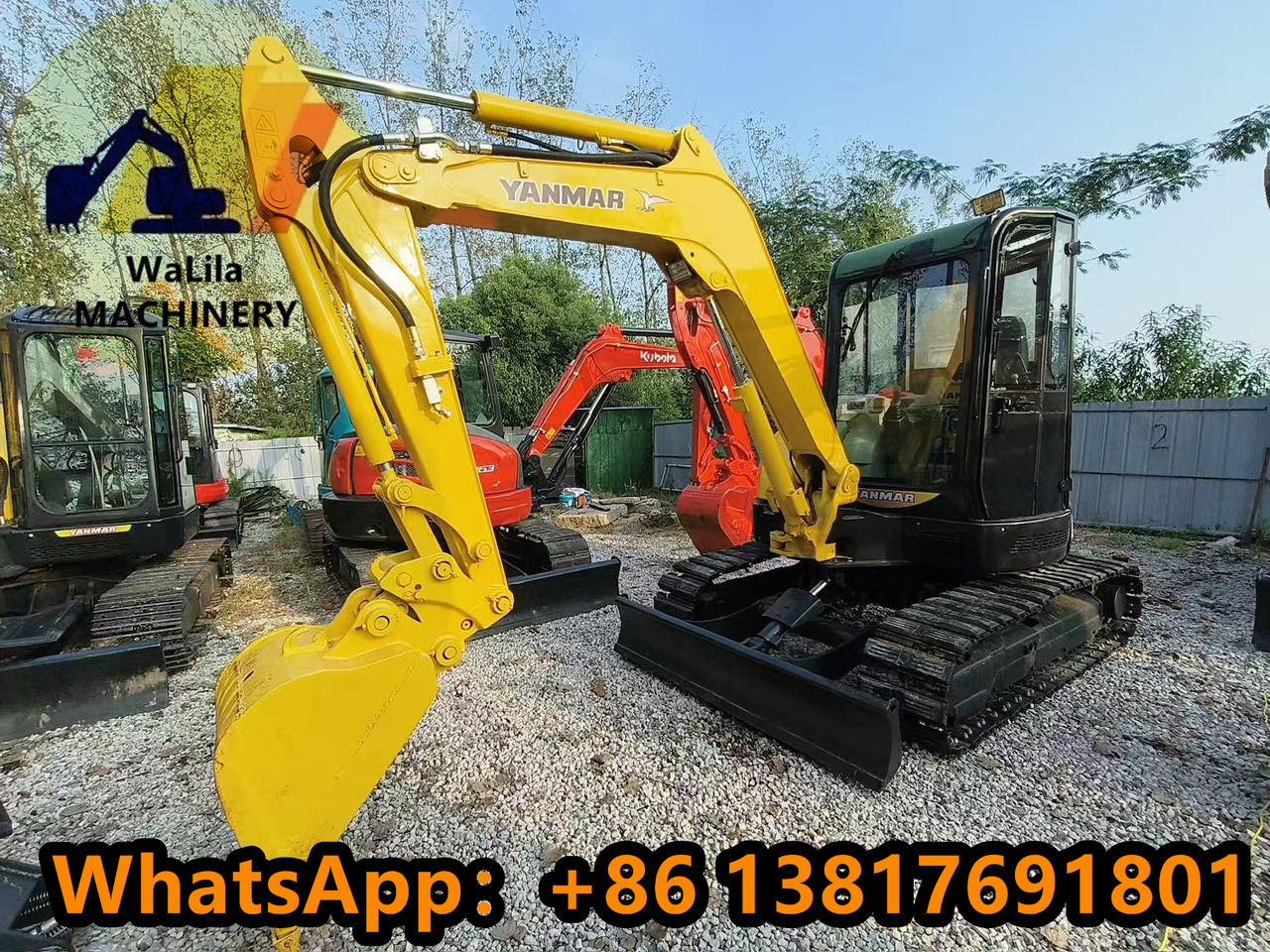 YANMAR VIO45 - מיני מחפר: תמונה 2 YANMAR VIO45 - מיני מחפר: תמונה 2