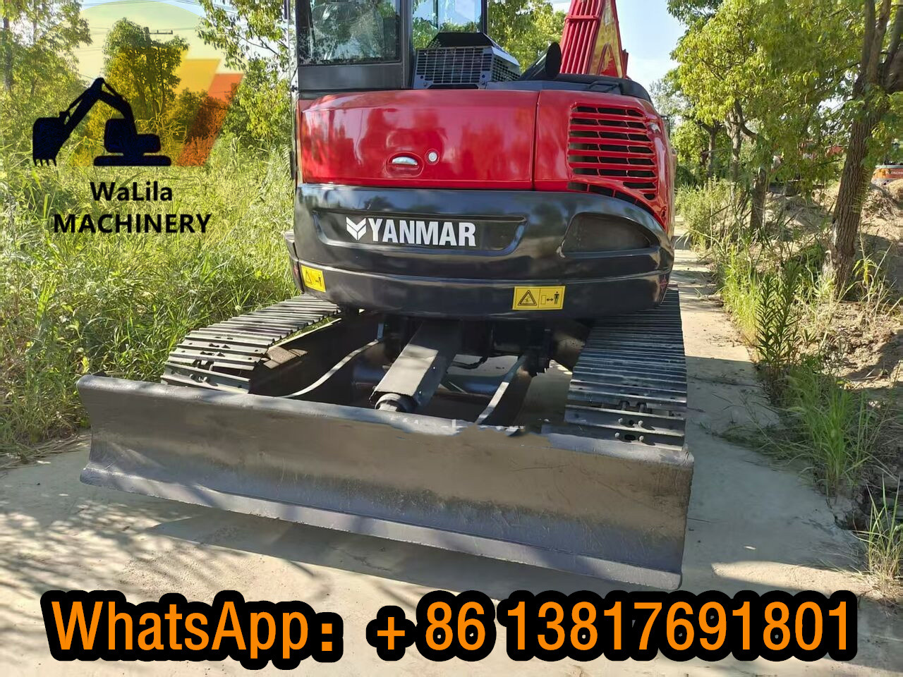 YANMAR VIO80 - מיני מחפר: תמונה 4 YANMAR VIO80 - מיני מחפר: תמונה 4