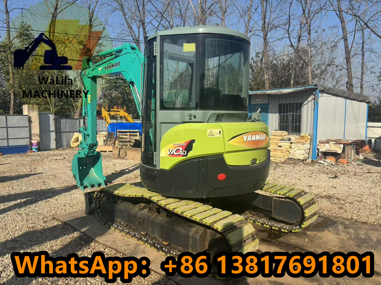YANMAR vio40 - מיני מחפר: תמונה 3 YANMAR vio40 - מיני מחפר: תמונה 3