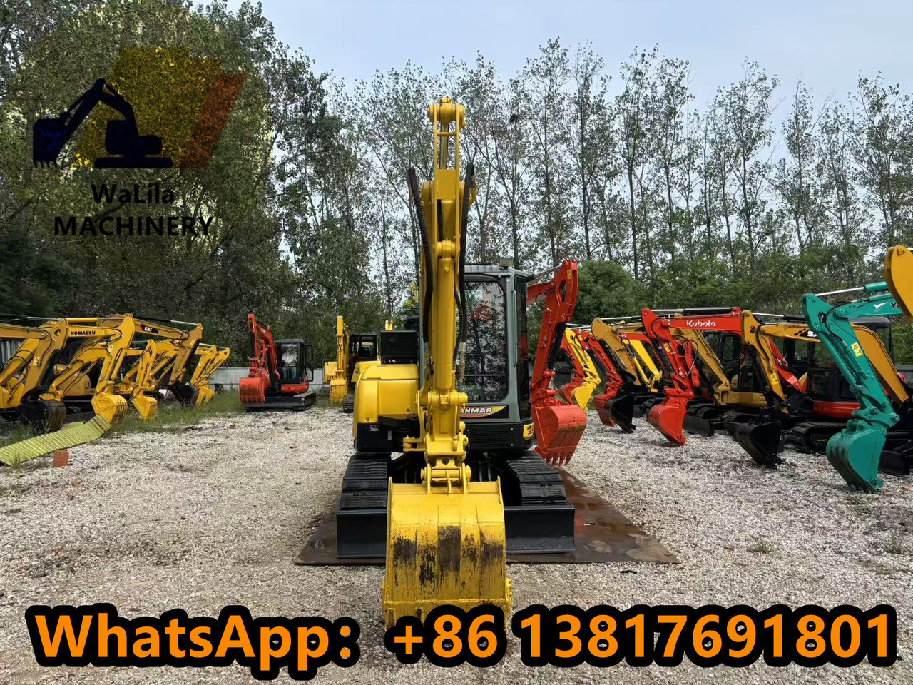 YANMAR vio55 - מיני מחפר: תמונה 5 YANMAR vio55 - מיני מחפר: תמונה 5