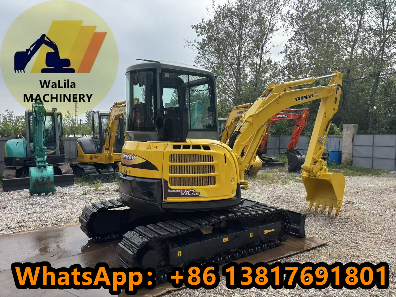 YANMAR vio55 - מיני מחפר: תמונה 4 YANMAR vio55 - מיני מחפר: תמונה 4