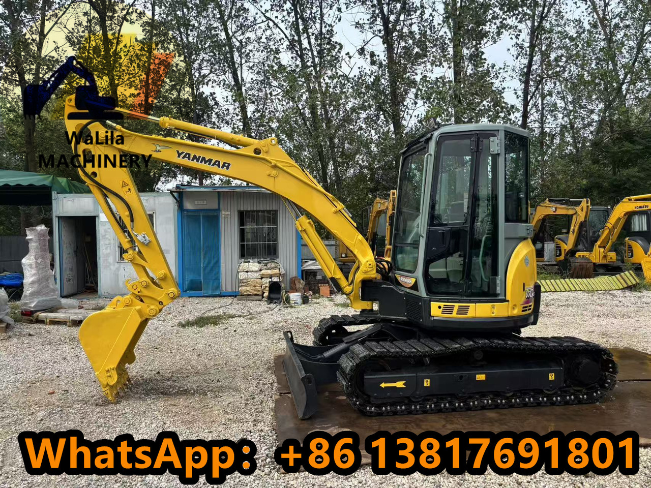YANMAR vio55 - מיני מחפר: תמונה 1 YANMAR vio55 - מיני מחפר: תמונה 1