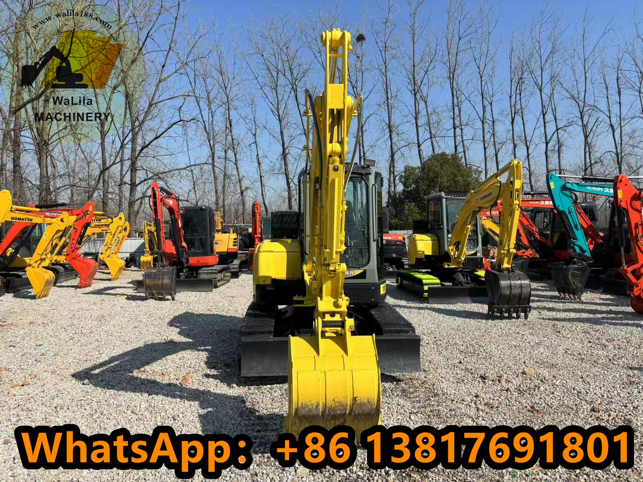 Yanmar Vio 55 Vio55 - מיני מחפר: תמונה 2 Yanmar Vio 55 Vio55 - מיני מחפר: תמונה 2