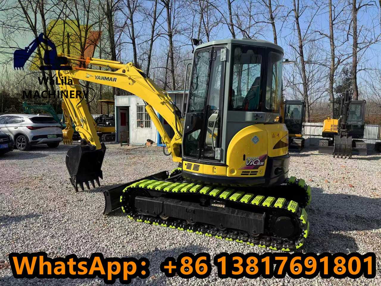 Yanmar Vio 55 Vio55 - מיני מחפר: תמונה 1 Yanmar Vio 55 Vio55 - מיני מחפר: תמונה 1