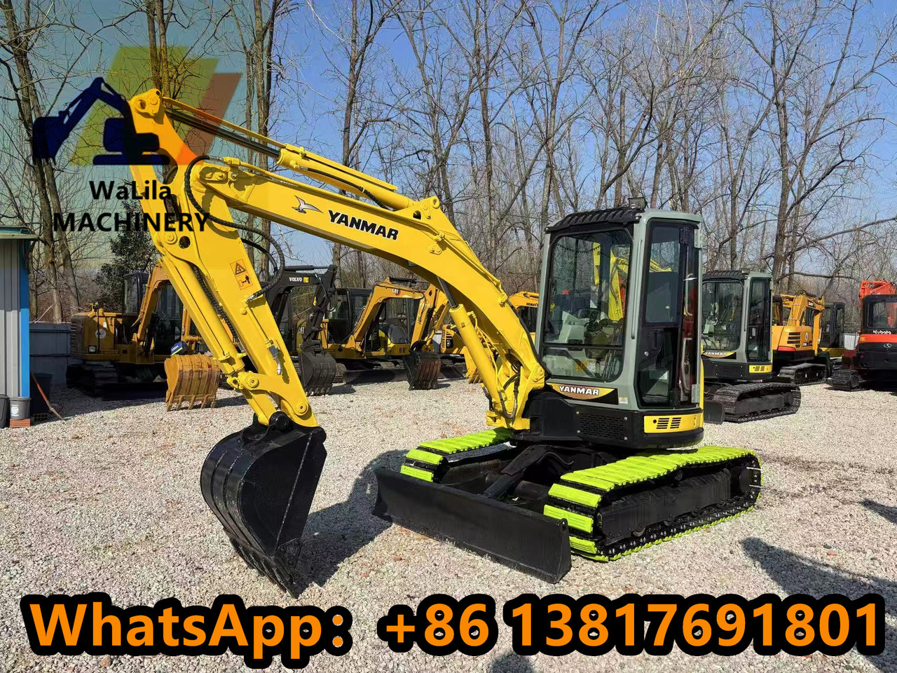 Yanmar Vio 55 Vio55 - מיני מחפר: תמונה 2 Yanmar Vio 55 Vio55 - מיני מחפר: תמונה 2