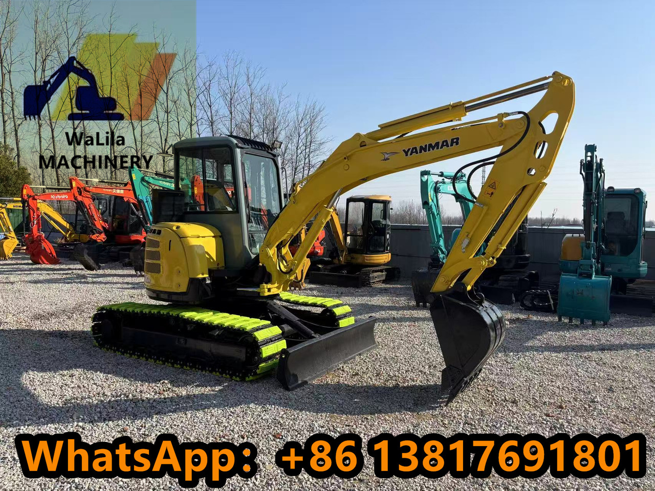 Yanmar Vio 55 Vio55 - מיני מחפר: תמונה 5 Yanmar Vio 55 Vio55 - מיני מחפר: תמונה 5