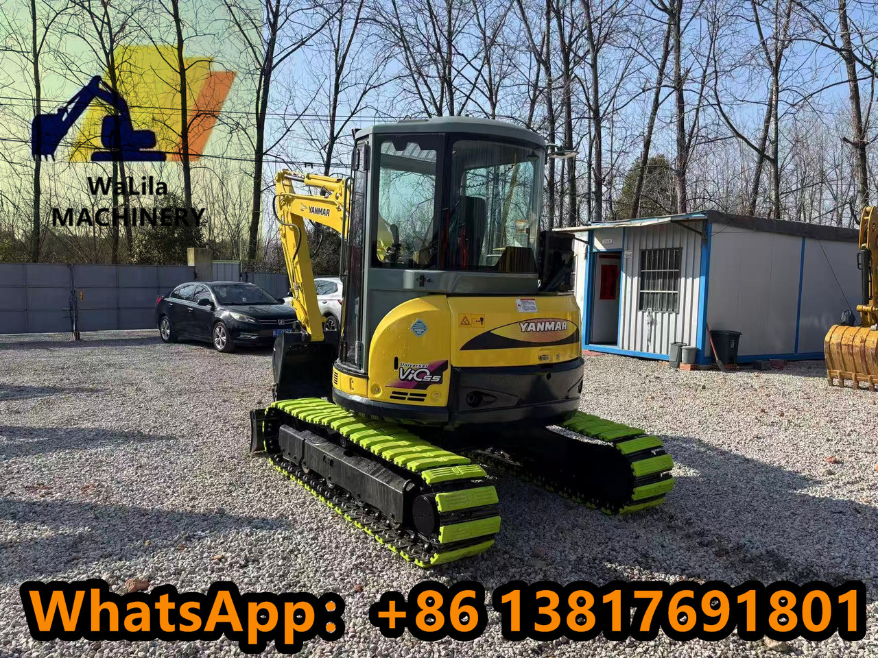 Yanmar Vio 55 Vio55 - מיני מחפר: תמונה 3 Yanmar Vio 55 Vio55 - מיני מחפר: תמונה 3