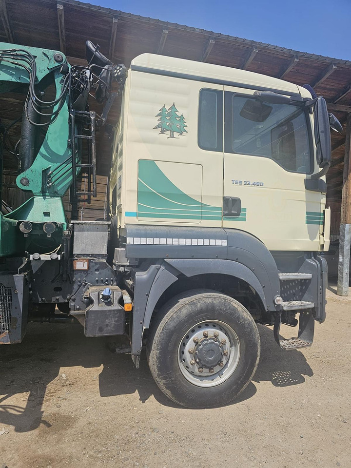 MAN 33.480 6x6 - משאית עץ: תמונה 2 MAN 33.480 6x6 - משאית עץ: תמונה 2