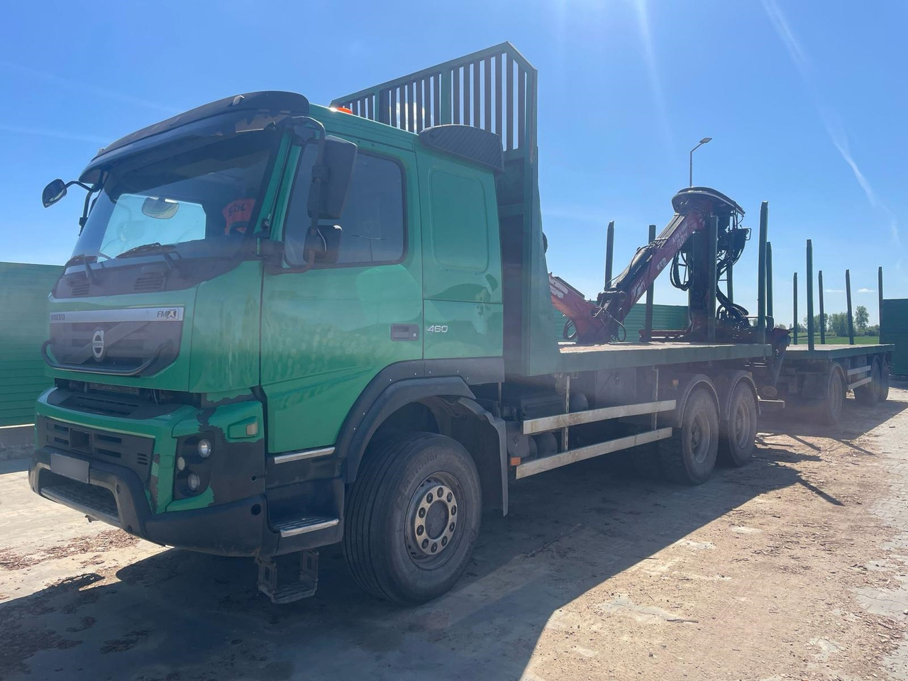 VOLVO FMX - משאית עץ: תמונה 2 VOLVO FMX - משאית עץ: תמונה 2