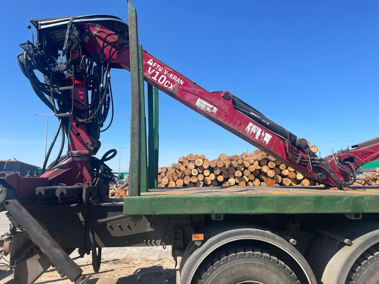 VOLVO FMX - משאית עץ: תמונה 4 VOLVO FMX - משאית עץ: תמונה 4