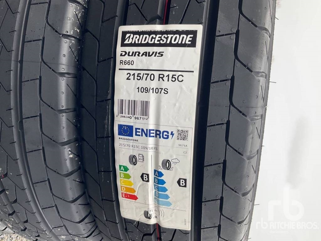Bridgestone Duravis 215/70 R15C TYRES - צמיג עבור משאית: תמונה 4 Bridgestone Duravis 215/70 R15C TYRES - צמיג עבור משאית: תמונה 4