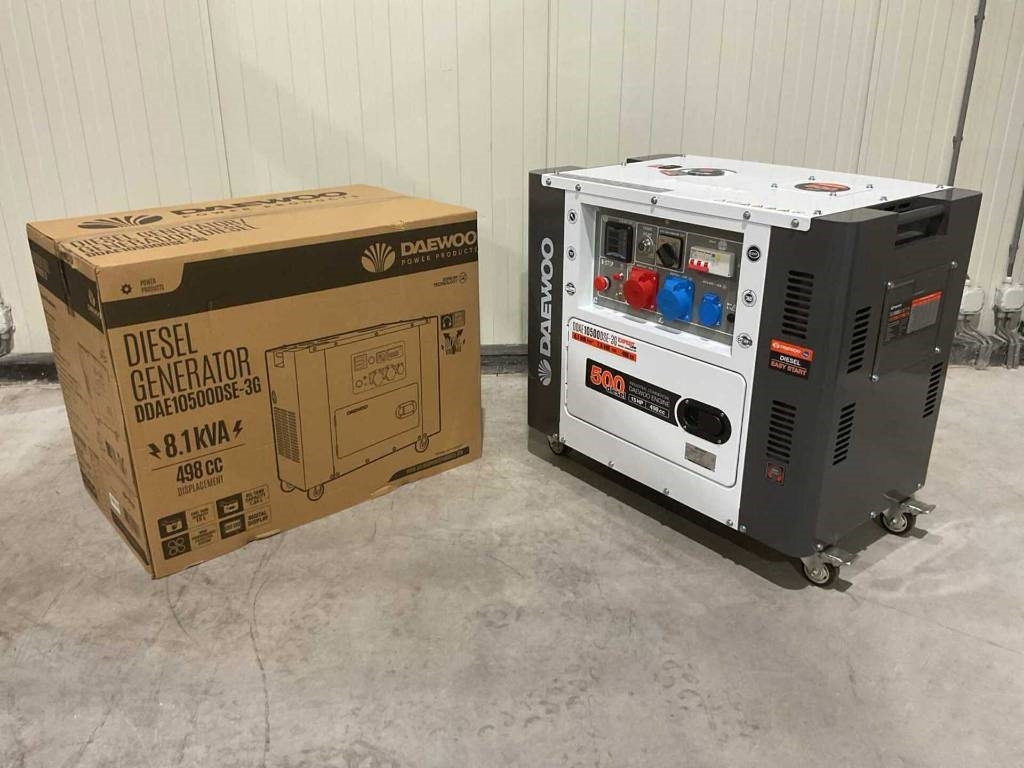 Daewoo DDAE10500DSE-3G - ערכת גנרטורים: תמונה 5 Daewoo DDAE10500DSE-3G - ערכת גנרטורים: תמונה 5