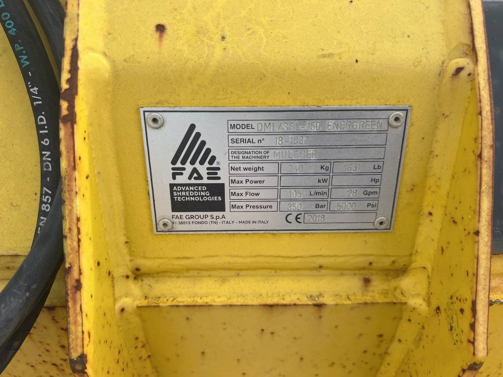FAE DML-SSL150 - גוזם עשבים ליערות: תמונה 4 FAE DML-SSL150 - גוזם עשבים ליערות: תמונה 4