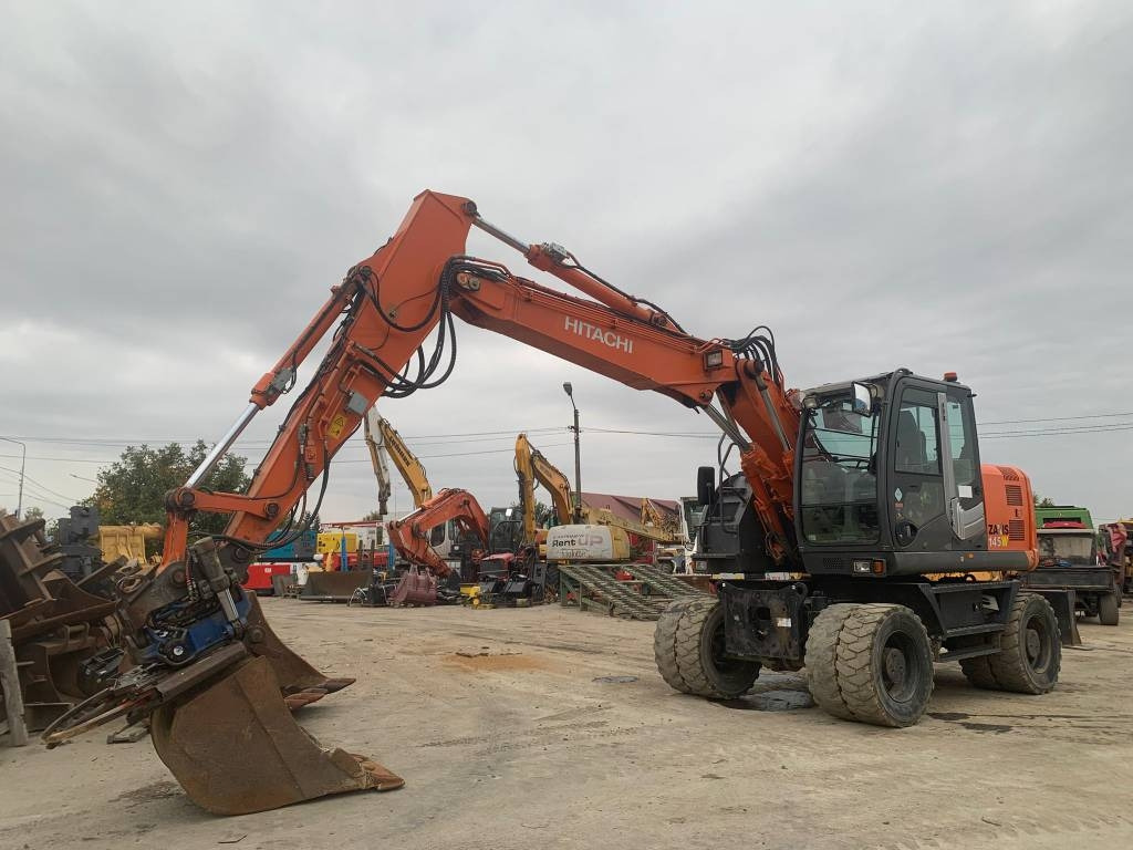 Hitachi ZX 145 W-3+SMP Rototilt - מחפר גלגלים: תמונה 1 Hitachi ZX 145 W-3+SMP Rototilt - מחפר גלגלים: תמונה 1