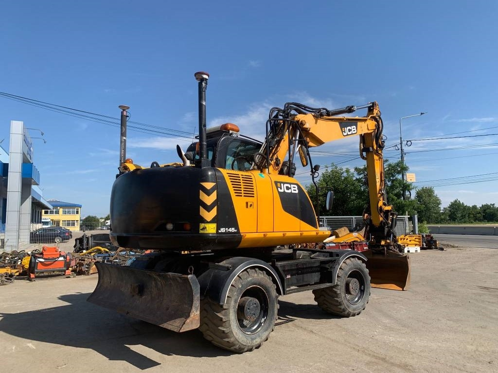 JCB JS 145 W+Engcon Rototilt+Sistem Laser 2D Leica Ico - מחפר גלגלים: תמונה 4 JCB JS 145 W+Engcon Rototilt+Sistem Laser 2D Leica Ico - מחפר גלגלים: תמונה 4