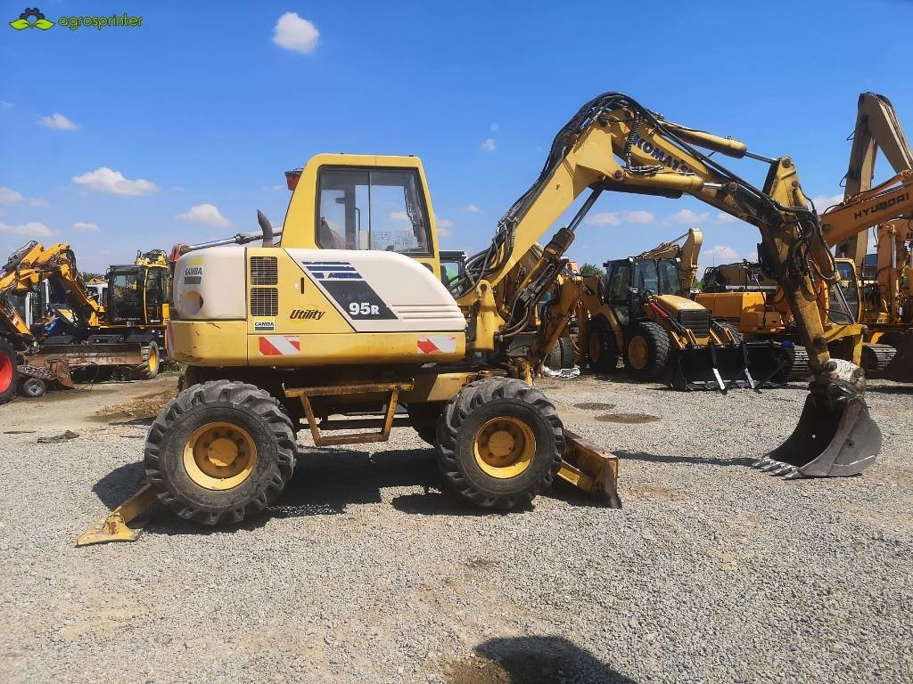 Komatsu PW 95 - מיני מחפר: תמונה 4 Komatsu PW 95 - מיני מחפר: תמונה 4