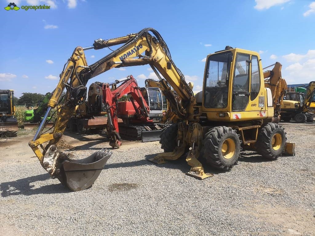 Komatsu PW 95 - מיני מחפר: תמונה 1 Komatsu PW 95 - מיני מחפר: תמונה 1