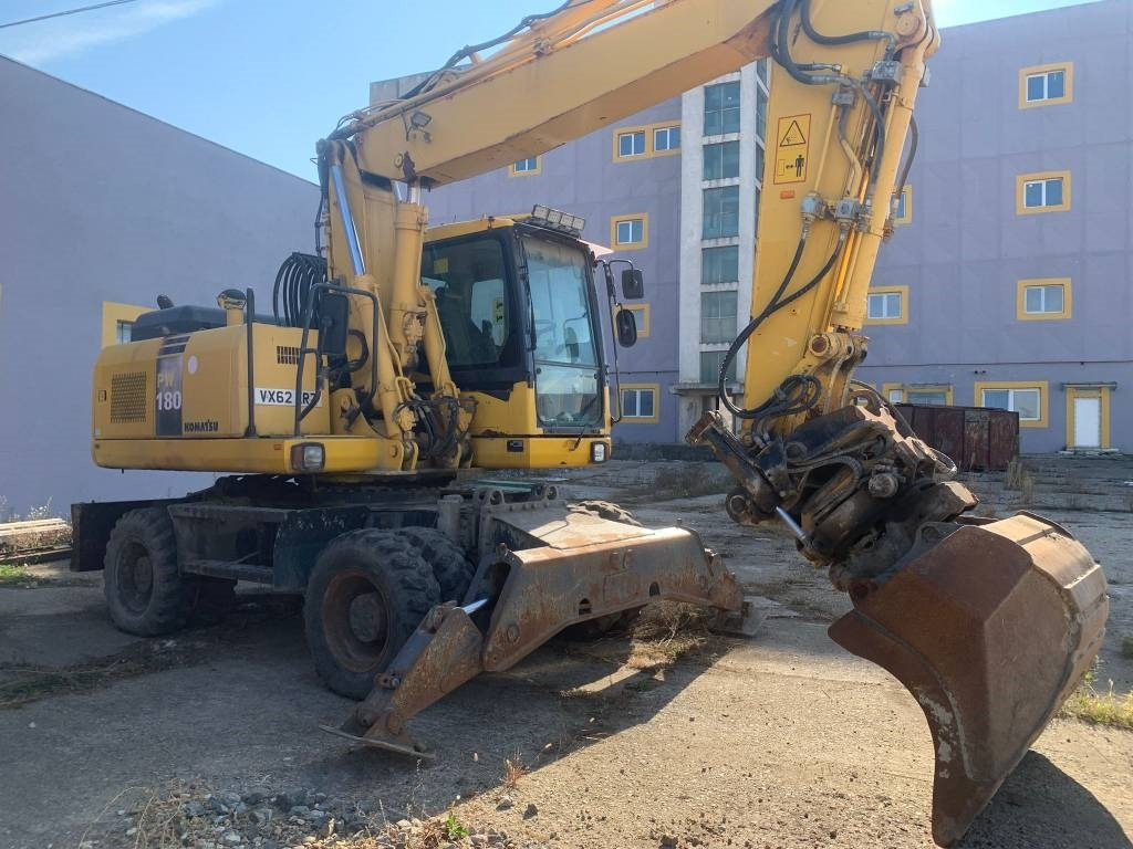 Komatsu PW180-E0+Engcon Rototilt - מחפר גלגלים: תמונה 5 Komatsu PW180-E0+Engcon Rototilt - מחפר גלגלים: תמונה 5