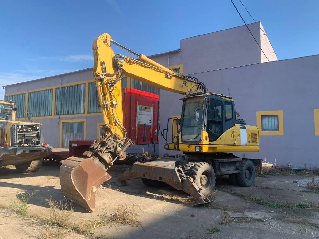 Komatsu PW180-E0+Engcon Rototilt - מחפר גלגלים: תמונה 1 Komatsu PW180-E0+Engcon Rototilt - מחפר גלגלים: תמונה 1