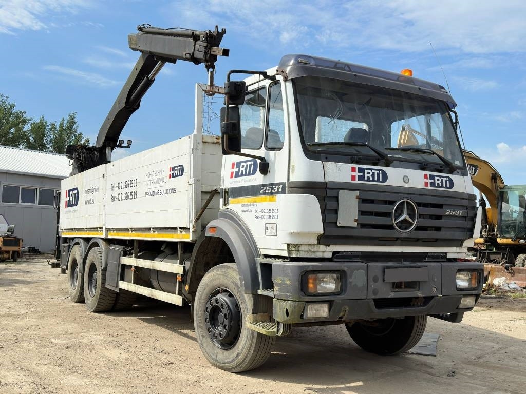 Mercedes-Benz 2531 - משאית מנוף, משאית צד נופל/ שטוחה: תמונה 1 Mercedes-Benz 2531 - משאית מנוף, משאית צד נופל/ שטוחה: תמונה 1