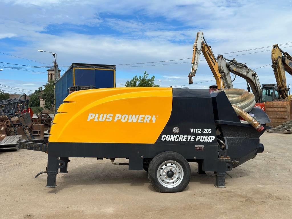Plus Power VTGZ-20S - משאבת בטון נייחת: תמונה 2 Plus Power VTGZ-20S - משאבת בטון נייחת: תמונה 2