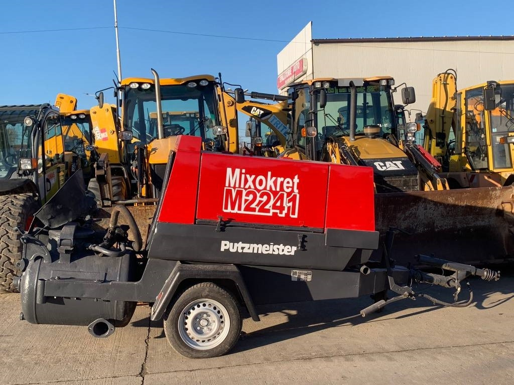 Putzmeister Mixokret M2241D - משאבת בטון נייחת: תמונה 2 Putzmeister Mixokret M2241D - משאבת בטון נייחת: תמונה 2