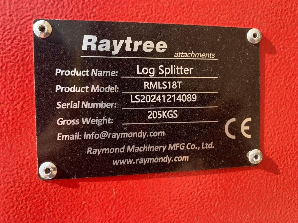 Raytree RMLS18T - מבקעת עצים: תמונה 5 Raytree RMLS18T - מבקעת עצים: תמונה 5