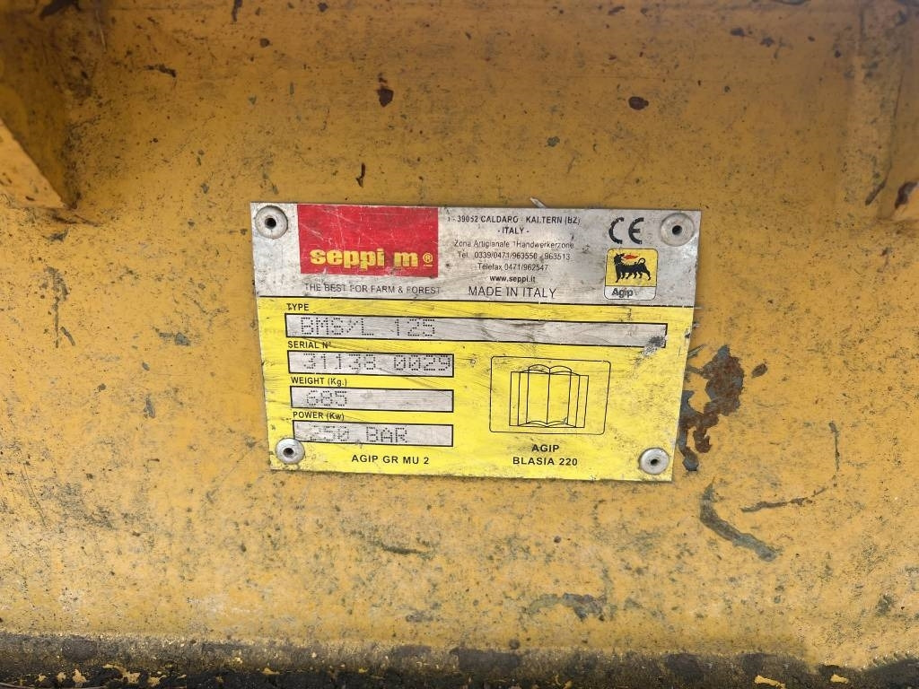 Seppi BMS-L125 - גוזם עשבים ליערות: תמונה 4 Seppi BMS-L125 - גוזם עשבים ליערות: תמונה 4