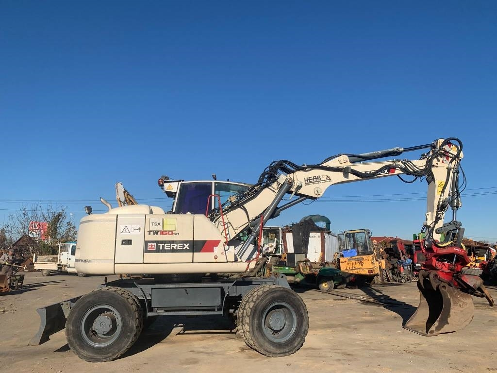 Terex TW160SR+Sandco Rototilt - מחפר גלגלים: תמונה 3 Terex TW160SR+Sandco Rototilt - מחפר גלגלים: תמונה 3