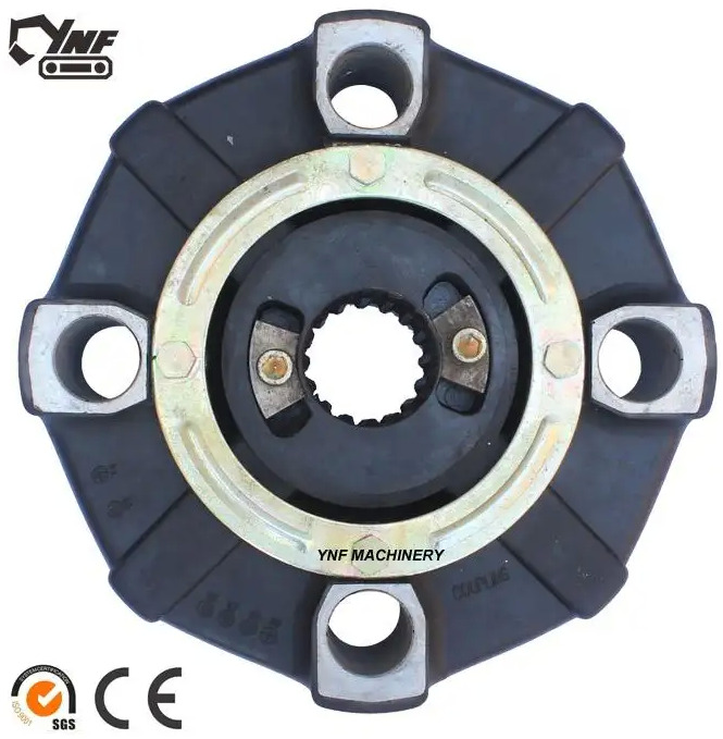 E300 EL300B Engine 3306 Flexible Rubber Pump Coupling Assy For Excavator CAT E300B 0946377 094-6377 - מצמד וחלקים: תמונה 1 E300 EL300B Engine 3306 Flexible Rubber Pump Coupling Assy For Excavator CAT E300B 0946377 094-6377 - מצמד וחלקים: תמונה 1