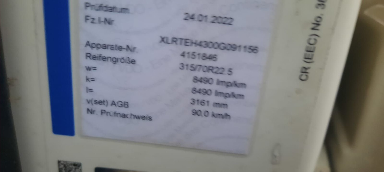 יחידת טרקטור DAF XF106- 460 Space Cap Vollaustt.Top Top Zus: תמונה 8