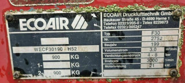 Doosan F 30 - מדחס אוויר: תמונה 4 Doosan F 30 - מדחס אוויר: תמונה 4