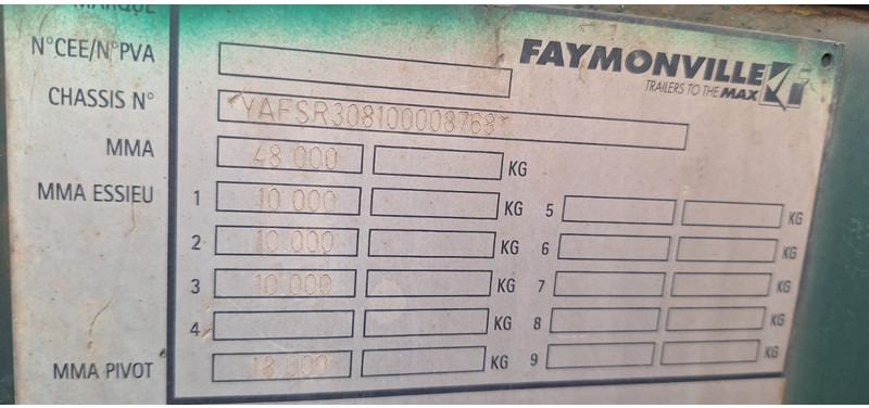 סמיטריילר צד נופל/ שטוח Faymonville Plattform SPZ-3AX: תמונה 7 סמיטריילר צד נופל/ שטוח Faymonville Plattform SPZ-3AX: תמונה 7