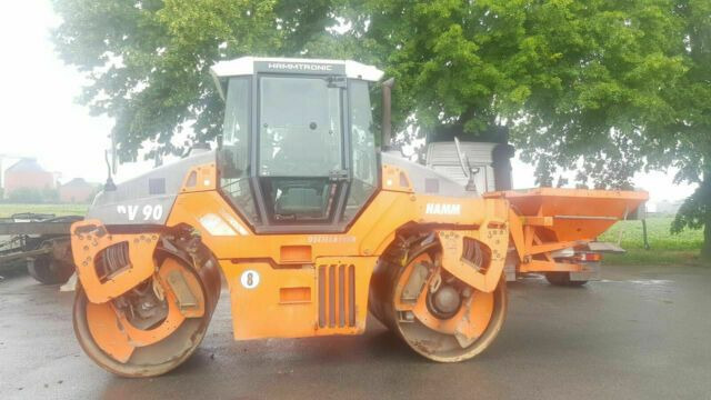 Hamm DV90 VO mit Streuer Klima Deutsche Maschine - רולר כביש: תמונה 5 Hamm DV90 VO mit Streuer Klima Deutsche Maschine - רולר כביש: תמונה 5